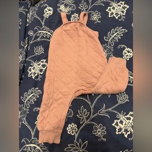Hanna Andersson quilted overalls 2T